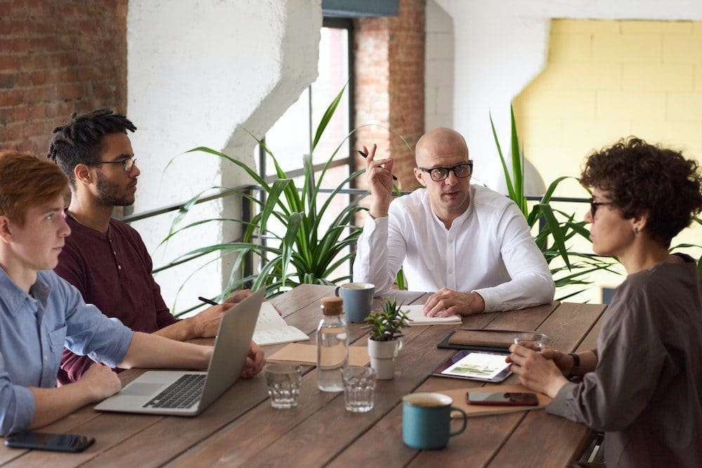 Woman Consults an Accounting Firm About Her New Small Business