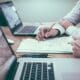 Young Professional Consults a CPA Firm About Early Retirement